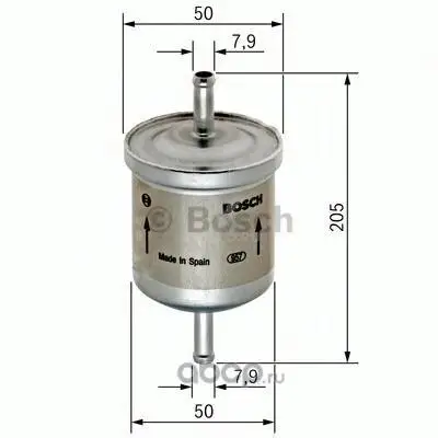 0450905926 BOSCH ТОПЛИВНЫЙ ФИЛЬТР