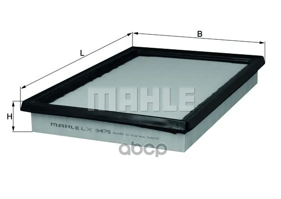 Фильтр Воздушный Mahle/Knecht Lx3475 Mahle/Knecht арт. LX3475