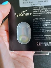 EYESHARE 2 unids/par serie rey lentes de contacto de Color de lente de contacto de Color de ojos