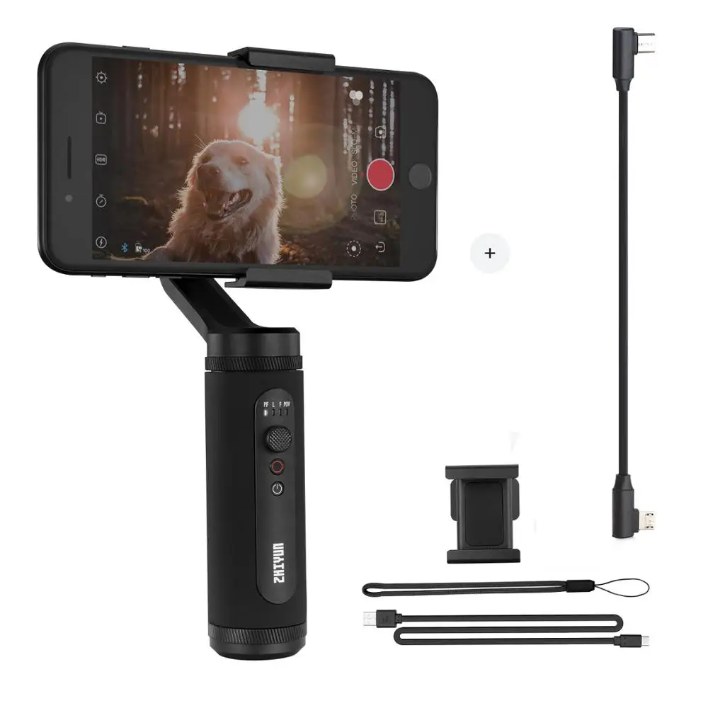  ZHIYUN Smooth-Q2 Smooth q2 3-Axis Handheld Gimbal Stabilizer for Smartphone iPhone Samsung Galaxy P