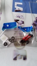 Deemount 2 uds/40/60MM latón o aleación bicicleta madre F/V Presta Válvula de neumático sin tubo de bicicleta de carretera MTB pezón W/Herramienta de aleación de tapa de válvula