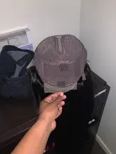 Puromi 13x1 4x1 medio de malla con división pelucas brasileñas no Remy pelucas de cabello humano T parte de encaje peluca 10-28 pulgadas Pre arrancado