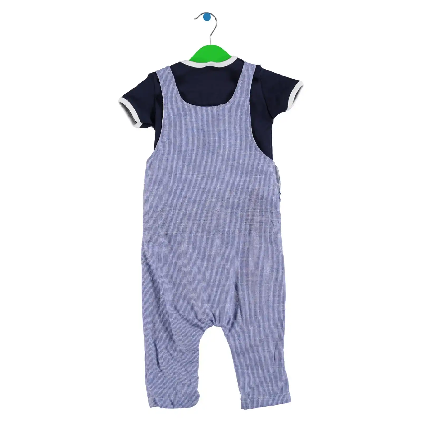 Ebebek BabyZ детский короткий комбинезон с вышивкой котенка комплект футболкой