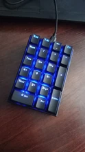 Mechanical-Keyboard Keypad Numeric Outemu-Switch Motospeed K23 OSU Blue 21-Keys Led-Backlight