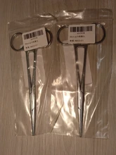 De acero inoxidable pinza hemostática pinzas quirúrgicas quirúrgico kit de herramienta de fórceps hemostáticos alicates recto/codo consejos