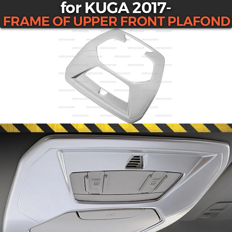 Рамка Верхнего Переднего плафона для Ford Escape 2013- ABC пластик 1 комплект/1 шт. формовочные украшения автомобиля Стайлинг