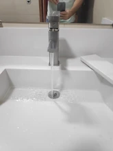 Bathroom Faucet Taps Tap-Crane Mixer Sink Deck-Mounted Lavatory Cold-Water-Basin Matte Black