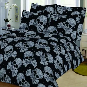 

Duvet cover cotton Pirate Black and pillowcase