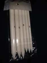 3/6 unids/set mezcla mancha de palo Tortillon boceto arte dibujo blanco carbón Sketcking herramienta de papel de arroz lápiz artista suministros