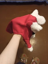 Christmas Pet Dog Cat Costumes Funny Santa Claus Costume For Dogs Cats Winter Warm Dog
