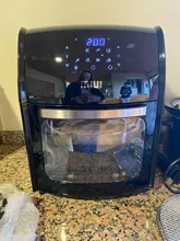 MIUI-freidora de aire eléctrica 5 en 1 para pollo, horno de MI-CYCLONE de 10L/12.7QT, deshidratador Rotisserie LED de gran capacidad，Freidora de aire