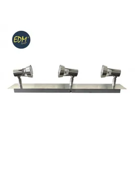 

Power Strip spotlights "sun" halogen 3 elements matte chrome gu-10 edm