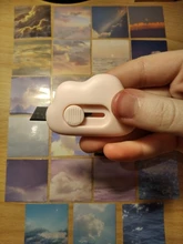 Cuchillo de utilidad Mini para estudiantes, suministros escolares Kawaii de corte de papel para oficina, 1 Uds.