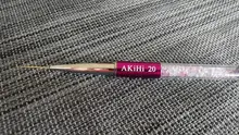 AKiHi 11mm de pigmento de propileno pinceles de pintura y dibujo decoración de uñas 3D flor pluma herramientas con tapa