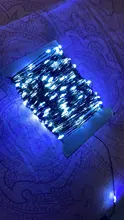 Led-String-Lights Green-Cable Tree Holiday-Decorration Christmas Outdoor Waterproof 100m