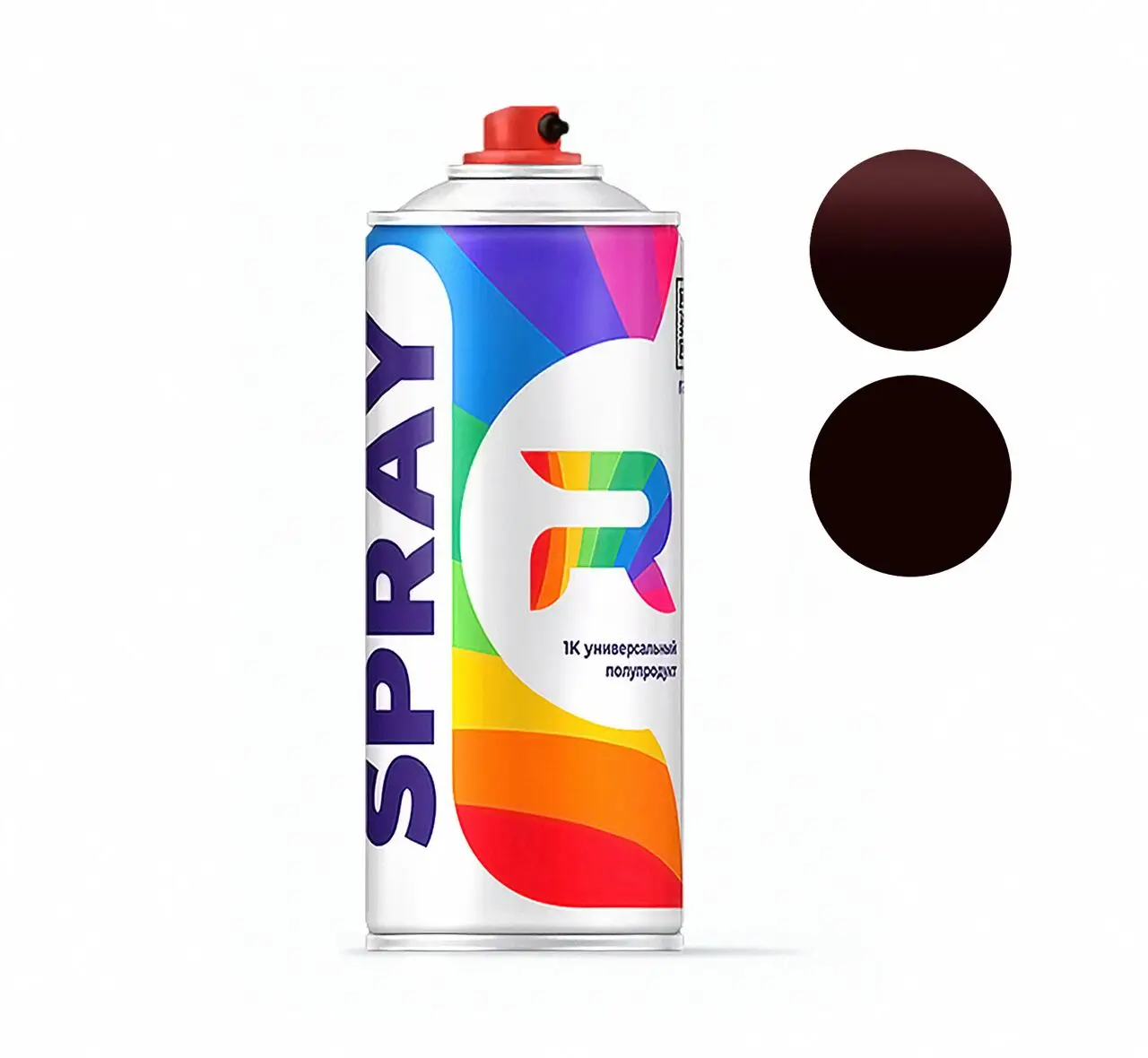 Spray cylinder Fiat 073-ros. Bordeaux EJC EC. (Acrylic paint солид red) 520 ml. | Обустройство дома