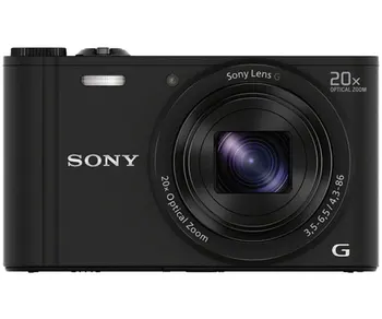 

SONY DSC-WX350 BLACK CAMERA COMPACT PHOTOS 18.2 MP OPTICAL ZOOMING 20x MAGNIFICATION