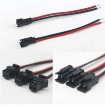 20 unids/set conector macho a hembra conector de cable de Terminal cable con Terminal para LED Downlight lámpara de techo