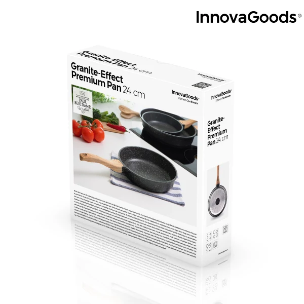Сковорода Премиум гранитный эффект InnovaGoods(24 см) InnovaGoods