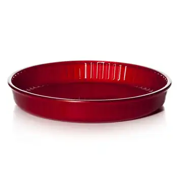 

Tableware for microwave round D = 320mm (red)