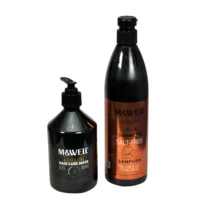 M& Well несоленый шампунь(для окрашенных волос) и маска