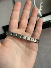 PULSERAS CON abalorio de acero inoxidable para hombre y mujer, joyería a la moda, brazalete corporal, precio al por mayor, novedad de 2019