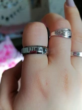 Anillo de acero inoxidable con circón incrustado para hombre, BTS-215 de Corea del Sur, accesorios sencillos de moda, joyería de banquete, regalos para vacaciones, 2020