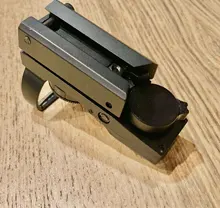Mira telescópica de 20mm para rifle, óptica de caza, reflejo holográfico de punto rojo, mira Táctica de 4 retículas, mira de colimador