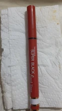 Delineador de ojos líquido negro para mujer, delineador profesional de larga duración, resistente al agua, de secado rápido, lápiz, herramientas de belleza, 1 ud.