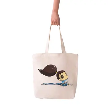 

Angemiel Bag Large Lol Yasuo Character Shopping Beach Tote Bag