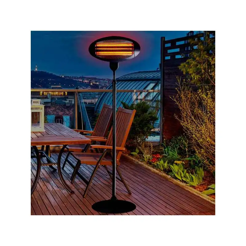 Плита напольная Ooh My Home IPX4 2000W Черная