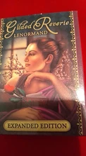 Tarjetas doradas de oráculo lenorand, cartas de Tarot, guía mística, adivinación, entretenimiento, juego de mesa, 47 hojas/caja