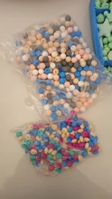 LOFCA 12mm 50 unids/lote perlas de silicona de grado de alimentos mordedor cuentas bebé masticables cuentas de dentición mordedor de silicona diy