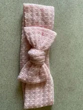 Diademas para el pelo de algodón para niña, bandana elástica con lazo para niña, accesorios de pelo para niñas, sombreros HB093S