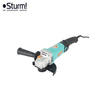

AG90112 Angle Grinding Machine Sturm! 1100W, 125mm, HIGHLY DUST, hand extensions Angular Power Tool Metal Wood Abrasive process