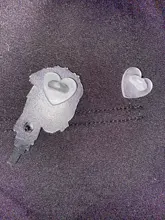 50pcs de goma / metal Pin Backs corazón broche de hebilla botón broches collar de bricolaje hebilla accesorios para la mujer que hace resultados joyería