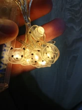 Led-String-Lamp Party-Supplies Christmas-Decoration Led-Fairy-Lights Battery-Operated