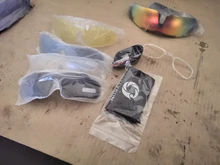 COMAXSUN profesional polarizado gafas ciclismo bicicleta gafas de sol para deportes al aire libre bicicleta UV 400 con 5 lentes TR90 2 Estilo