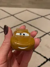 Disney-Coche de juguete de Pixar Cars 3, Rayo McQueen, Jimbo, fundido a presión, 1:55, suelto, nueva marca en Stock y envío gratis