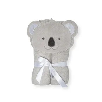

Linnea Koala Kids Bathrobe (Gray) - 2/6 Years Bath Towel Premium Cotton