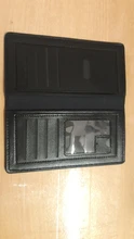 Largos unisex cartera clásico a cuadros negro Cartera de mujer alta calidad PU cartera para hombres