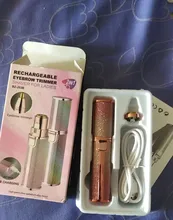 Epilator Women Razor Hair-Removal Shaver Eyebrow-Trimmer Facial Rechargeable Lady Beauty-Tool