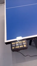 SUZ-Robot de tenis de mesa S201, máquina automática de entrenamiento de PING PONG, entrenador de bolas para más de 40 bolas