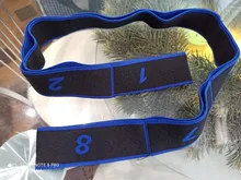 Cinturón elástico de baile latino para mujer y hombre, banda de ejercicio de tirar, banda de resistencia para Yoga y fisicoculturismo