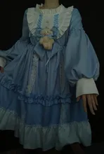 Vestido de encaje estilo Kawaii Lolita para mujer, disfraz japonés, bonito, gótico, para fiesta, renacentista, 2020