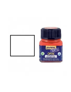 

PAINT FOR FABRICS DARK 20 ML WHITE