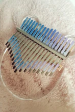 Kalimba-Escala de 17 teclas, pegatinas de percusión, accesorios para Kit de instrumentos musicales para principiantes