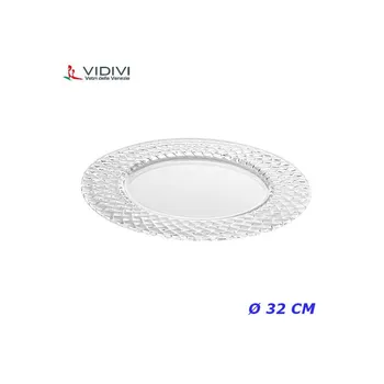

TABLEMAT GLASS TRANSPARENT CAMPIELLO CM 32 SET 2 PCs