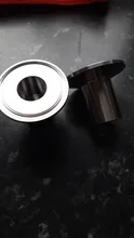 Adapters Pipe-Fittings Ferrule Threaded Tri-Clamp Sanitary Female 1-1/4-Heater Stainless-Steel-304