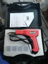 Práctico soldador de plástico, herramientas de garaje, grapadora en caliente, máquina de reparación de grapas de PVC, herramienta de reparación de parachoques de coche, grapadora de soldadura
